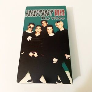 Backstreet Boys The Video VHS (1996) 90s Boy Band Music Videos BSB Jive